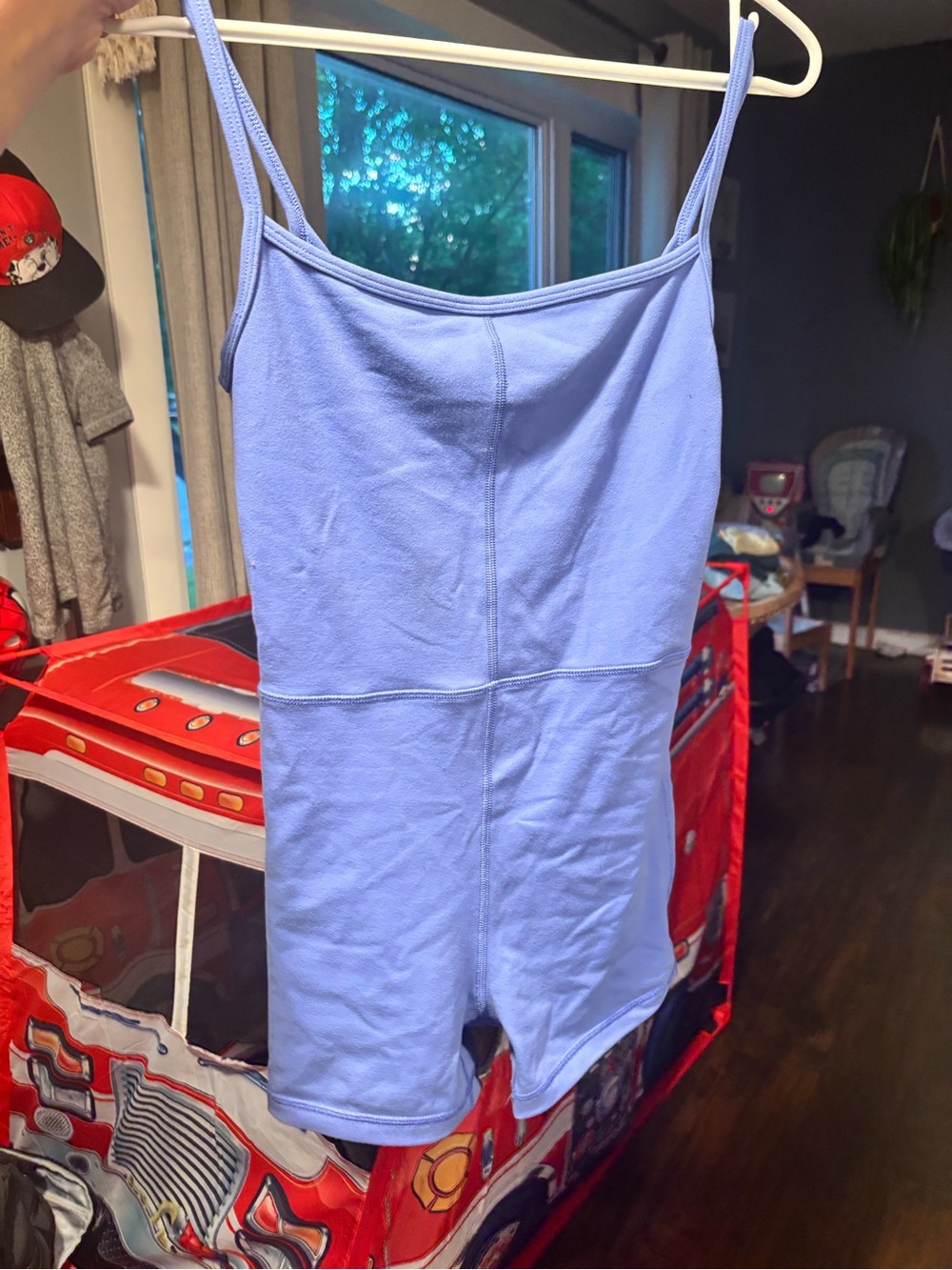 TNA Lavender Blue Stretch Romper